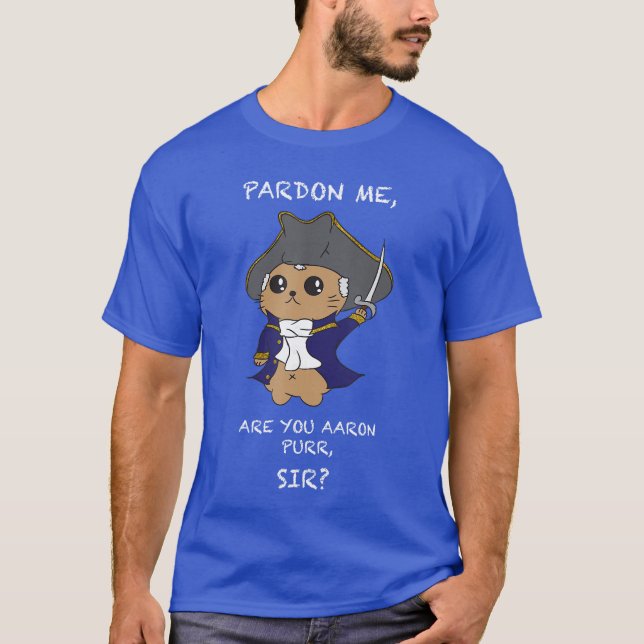 Söt Hamilton kattfamilj T Shirt (Framsida)