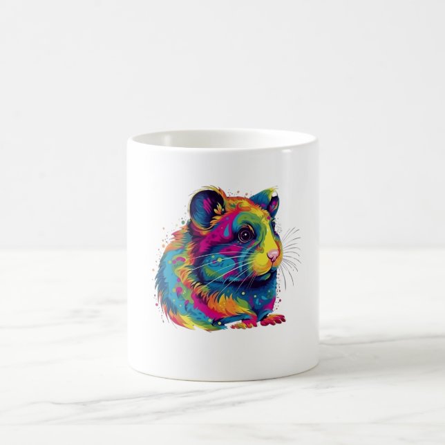 söt hamster kaffemugg (Center)
