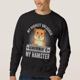 Söt hamsterdräkt Tillbehör för hamsterägare Lång Ärmad Tröja