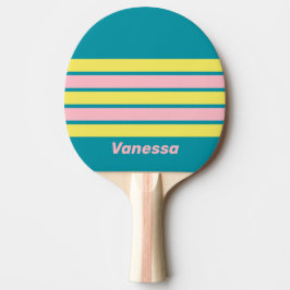 Söt havskyss över randning med namn pingisracket