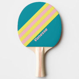 Söt havskyss randig med namn pingisracket