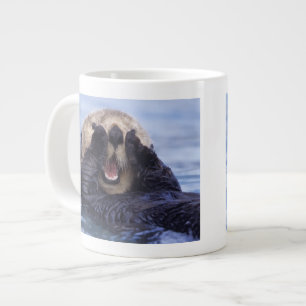 Söt havsutter Alaska, USA Jumbo Mugg