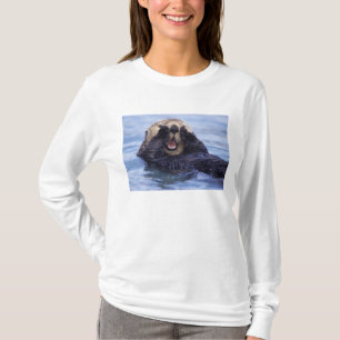 Söt havsutter Alaska, USA T-shirt