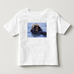 Söt havsutter Alaska, USA Tee Shirt