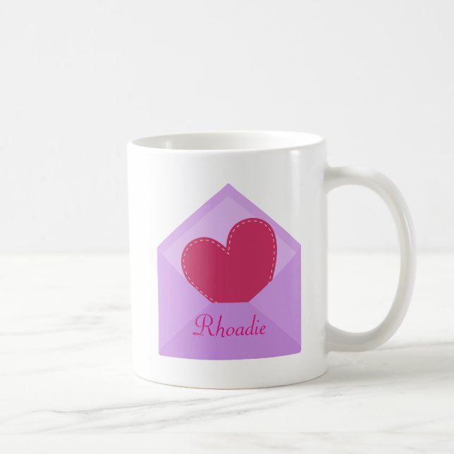 Söt Heart Kaffemugg (Höger)