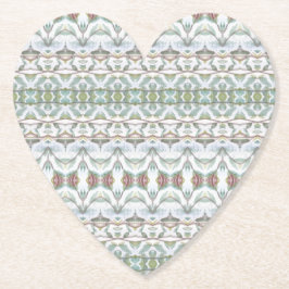 Söt Heart Underlägg Papper