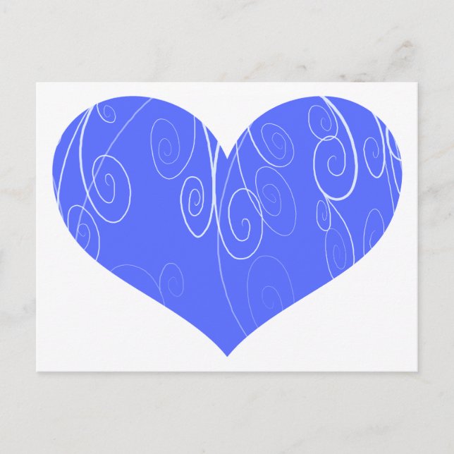 Söt Hearts Vykort (Framsida)