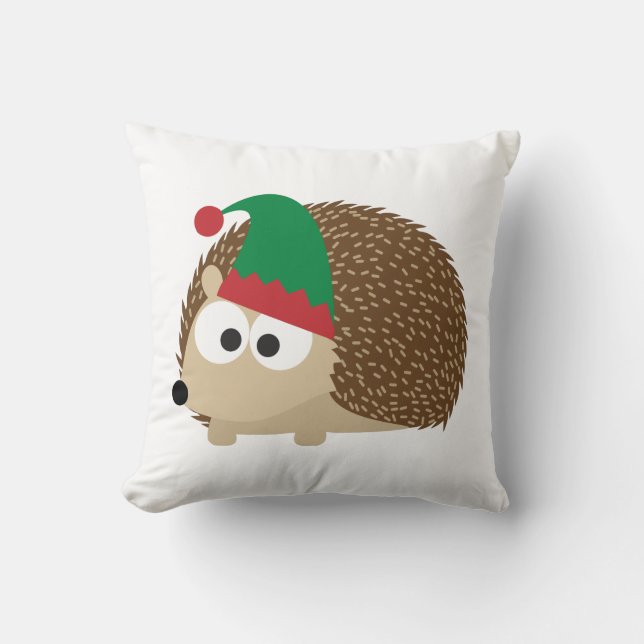 Söt Hedgehog-julhelgen Elf Kudde (Framsida)