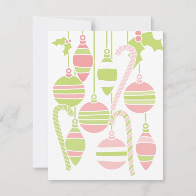 Söt Helgdag Inbjudningar (Framsida)