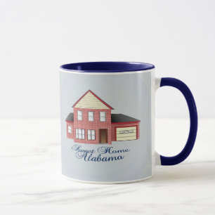 Söt hem- Alabama kaffemugg