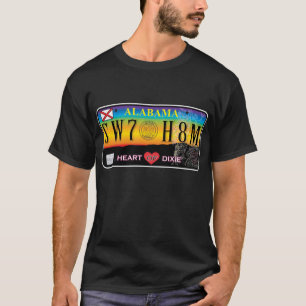 Söt hem- Alabama skjorta Tee Shirt