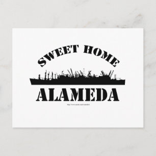 Söt hem Alameda! Vykort