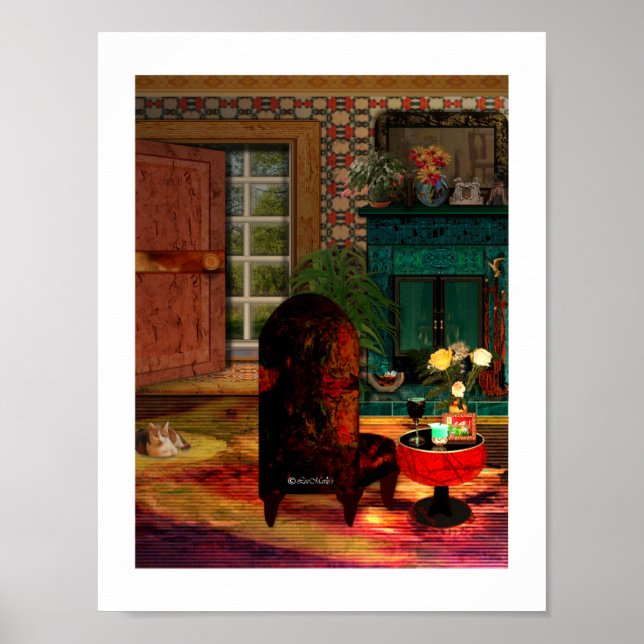 Söt hem LeeMarie-Kreativets design Poster (Framsidan)