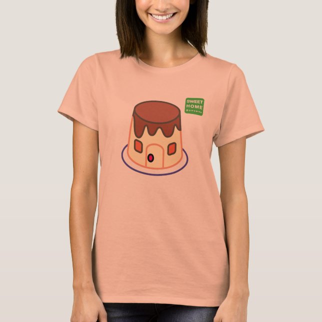 SÖT HEM- pudding T Shirt (Framsida)