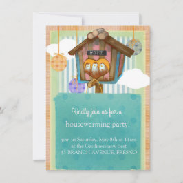 Söt hemmabruk - utstryk- och pokadotema inbjudningar