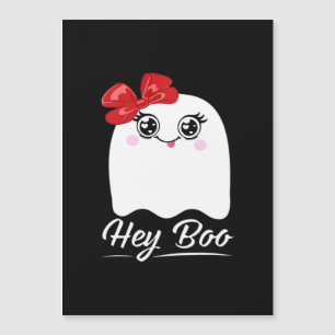 Söt Hey Boo Halloween-design