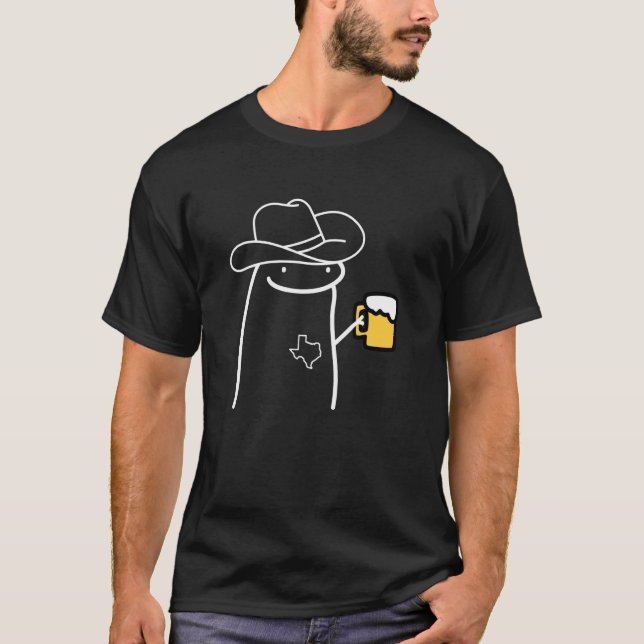 Söt Hey Slick Heart of Texas T Shirt (Framsida)