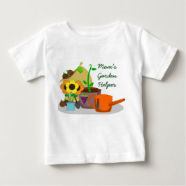 Söt hjälpande mamma trädgård t shirt