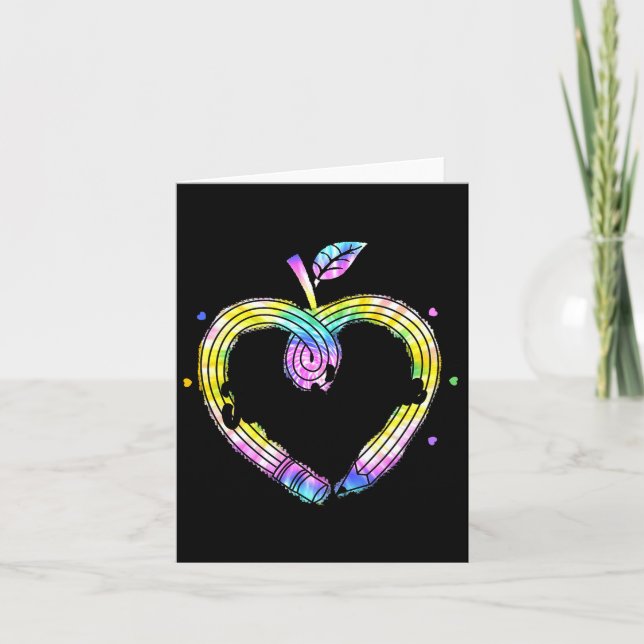 Söt hjälpskjorta för läraren Appreciation Day-gåva Kort (Framsida)