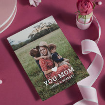 Söt HJÄRTA ÄLSKAR DIG MAMMA Mors dag Foto