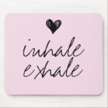 Söt hjärta - minimal  rosa citat musmatta<br><div class="desc">Girsöt hjärta - minimal  rosa citerar musmatta</div>