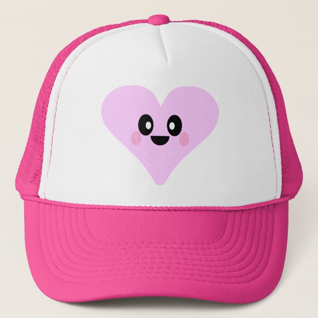 SÖT HJÄRTA ROSA KEPS (Framsida)