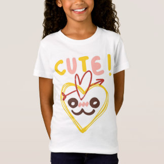 Söt Hjärtan T-Shirt