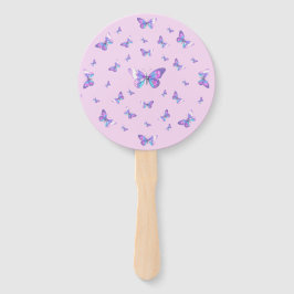 Söt Holografisk fjärilsuppsättning i Fläkt