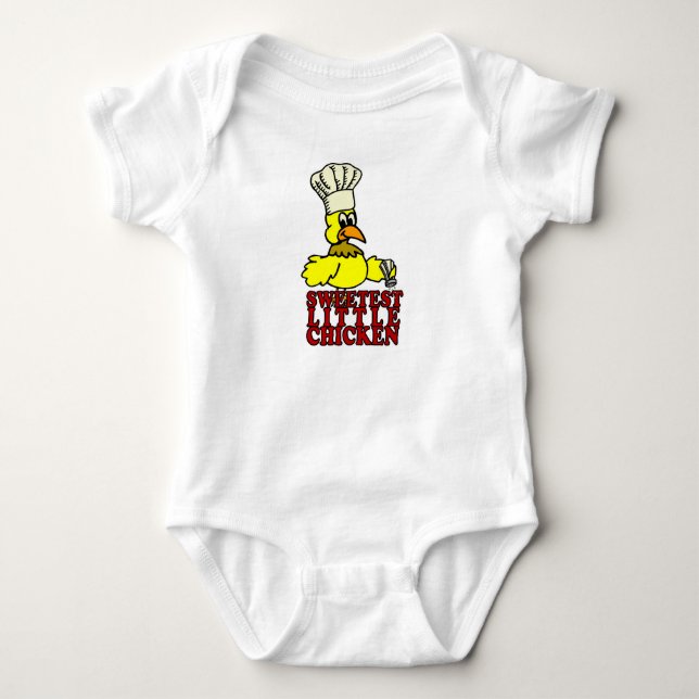 Söt hönaBBQ-baby Tee Shirt (Framsida)