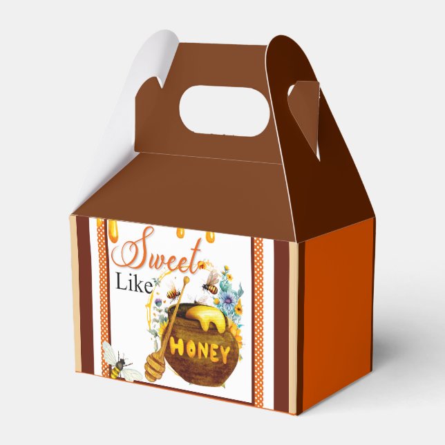 Söt honeybee Baby Shower Presentaskar (Framsidan Sidan)