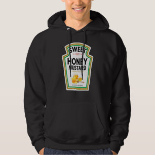 Söt Honung Senap DIY Halloween Kostym Hoodie