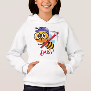 Söt honungsbee hoodie t shirt