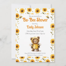 Söt honungsbi björn Ba-Bee shower