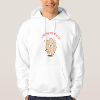Söt hoodi hoodie