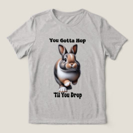 Söt hoppande kanin t shirt