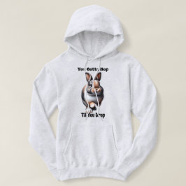 Söt hoppande kanin t shirt