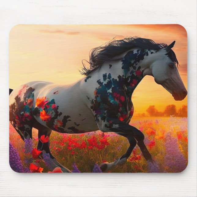 Söt Horse Musmatta (Framsidan)