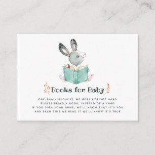 Söt Höst - Höst Baby Shower Bok Begäran Tilläggskort