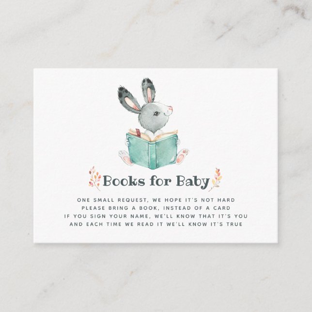 Söt Höst - Höst Baby Shower Bok Begäran Tilläggskort (Framsida)