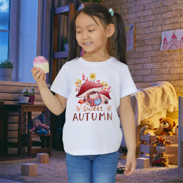 Söt höst T-Shirt