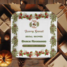 Söt höstlöv höst bär söt bröllopsfest