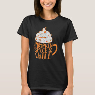 Söt höstpumpa Krydda Och Chill Latte Mugg Hallow T Shirt