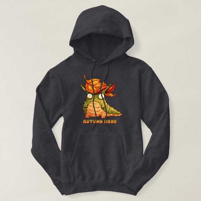 Söt höstslak Höststämning  Hoodie (Design framsida)