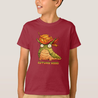 Söt höststämning Snigel Hoodie T Shirt