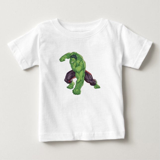 Söt Hulk Baby T-Shirt (Framsida)