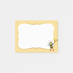 Söt humla på Post-it-lappar Post-it Block