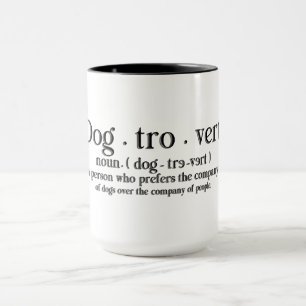 Söt Hund Citat Mugg