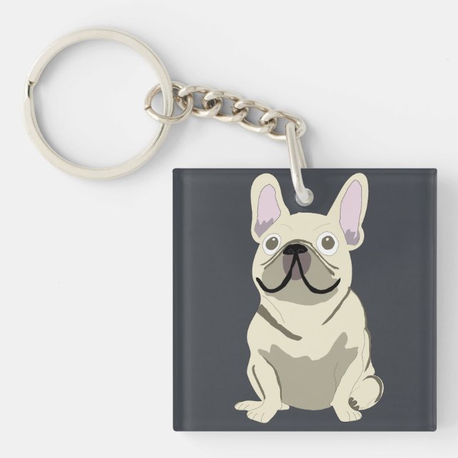 Söt hund, fransk bulldogg (Framsidan)