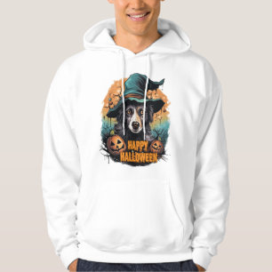 söt hund Halloween fest Hoodie