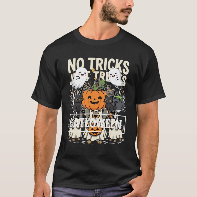 Söt Hund Halloween Inga Bus Igenså Leker_1 T Shirt (Framsida)